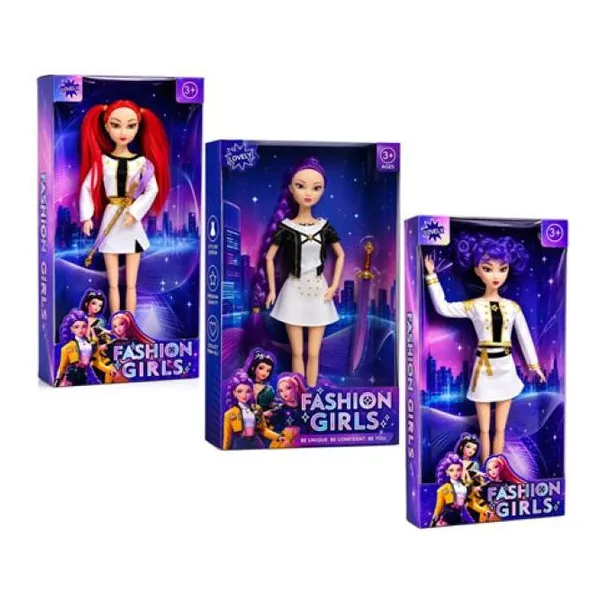 Muñeca k-pop con luz y sonido 28 cm (2511o0555)