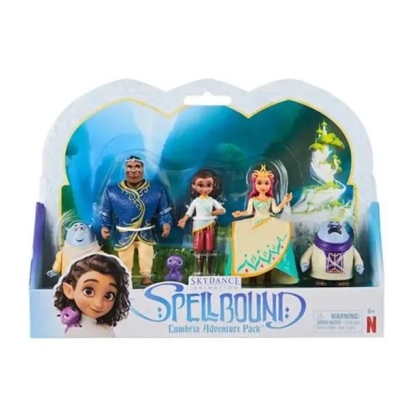 Hechizados-lumbria adventure pack set de 5 figuras y mascota
