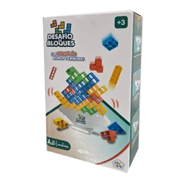 Juego de mesa balance tetris 17 10 cm