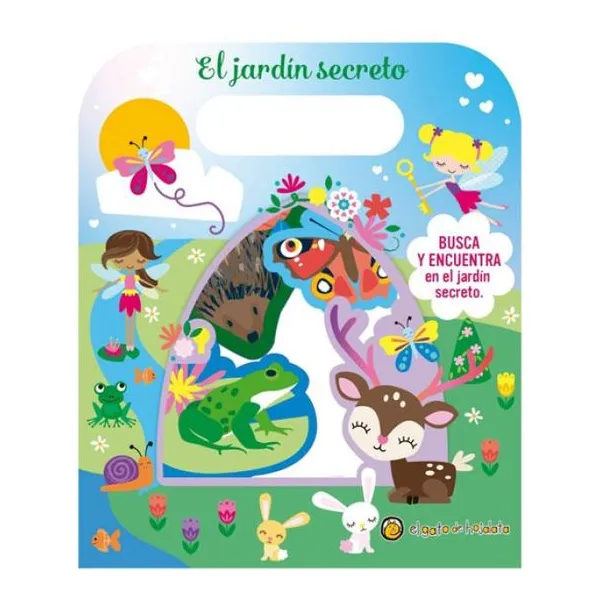 Descubro en valijita- el jardín secreto 21 18 cm