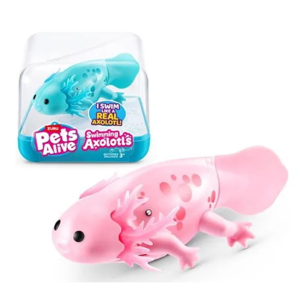Alive pets axolote nadador interactivo 5 cm surtido