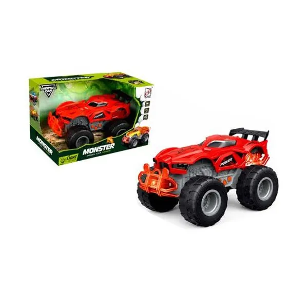 Auto monster con luz y sonido en caja 30x18.5x17 cm modelos surtidos