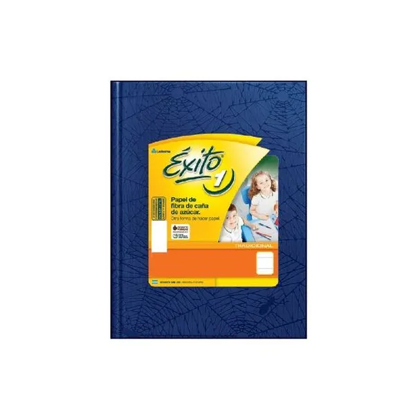 Cuaderno 16x21 liso t/d araña azul 48h Éxito