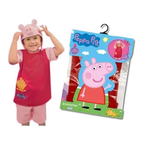 Disfraz Peppa Pig talle unico.
