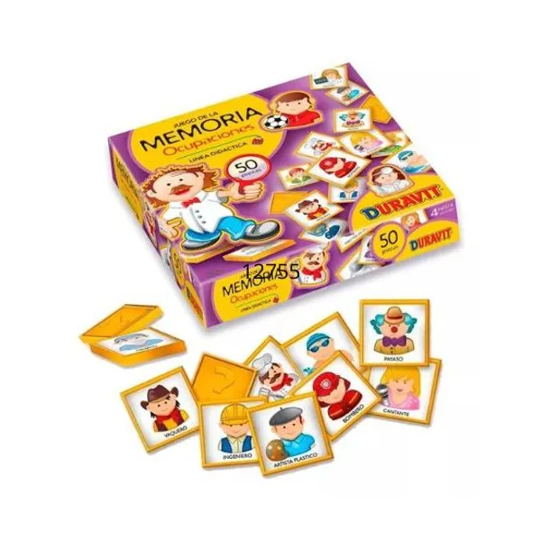 Juego de memoria Duravit ocupaciones