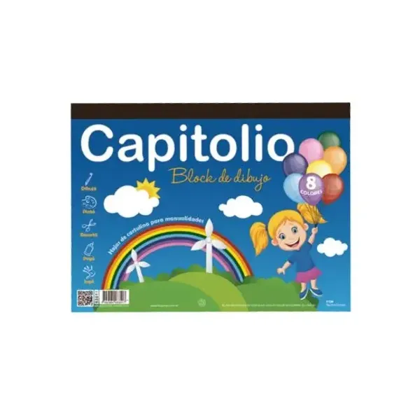 Block dibujo capitolio n.° 6 color x24 hjs.