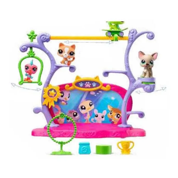Littlest pet shop- pets gota talento set de 2 mini mascotas para coleccionar