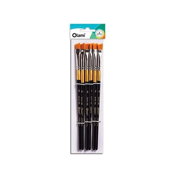 Pincel olami chanfleado 146 n.° 0 x6