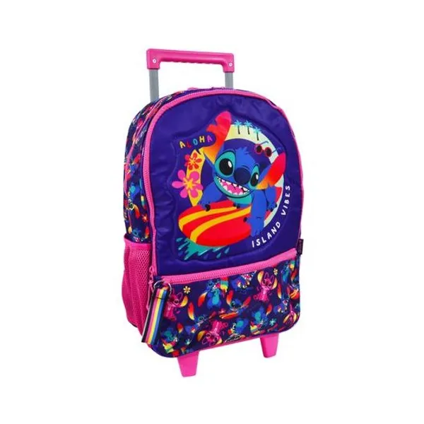 Mochila 17" con carro Stitch surf wabro