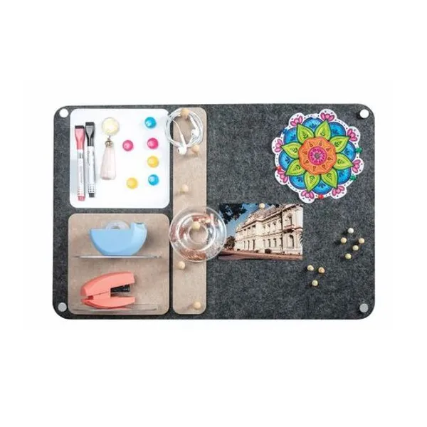 Organizador de pared con accesorios 40x60 cm olami