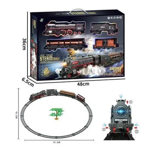 Tren de cargas usb-humo-luz 2,90mt