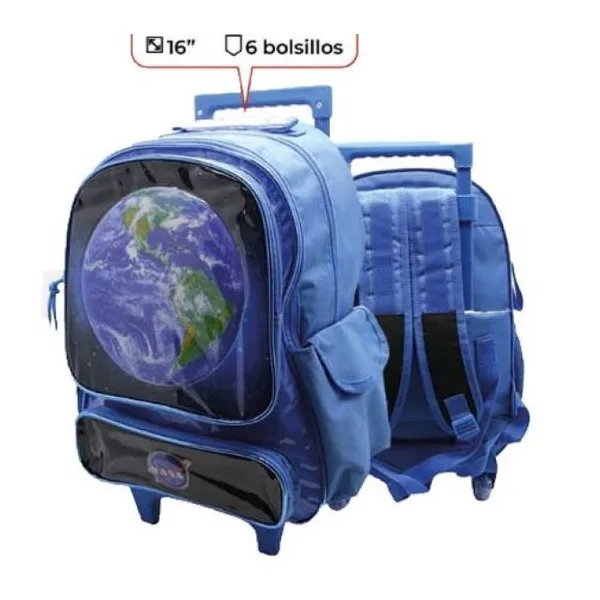 Mochila nasa 16" con carro