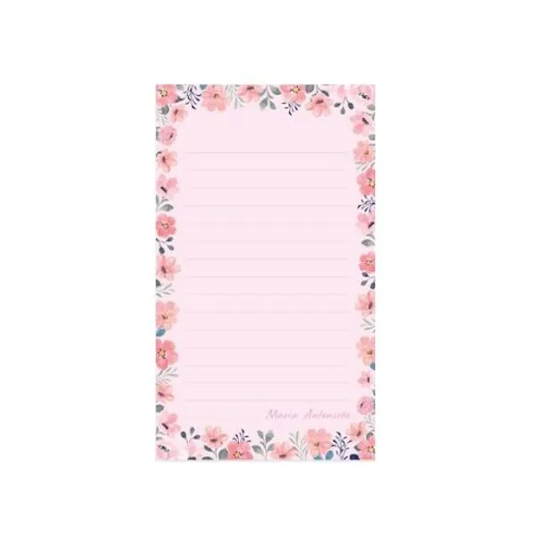 Block anotador rozini impronta 10 x17 cmraya