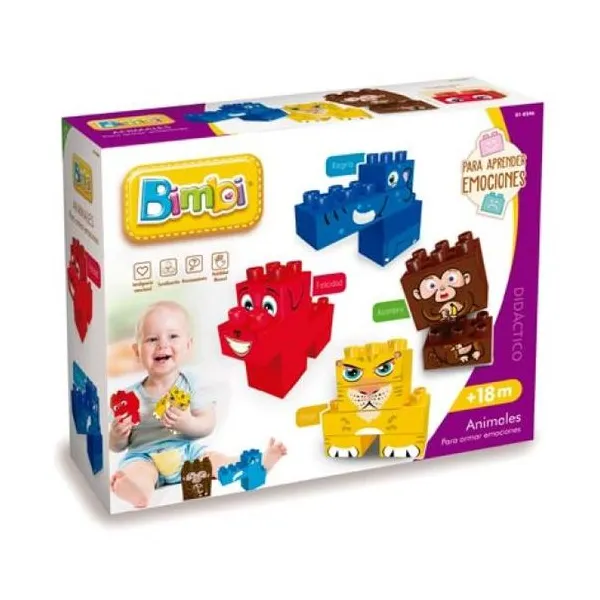 Bimbi bloques animales - emociones