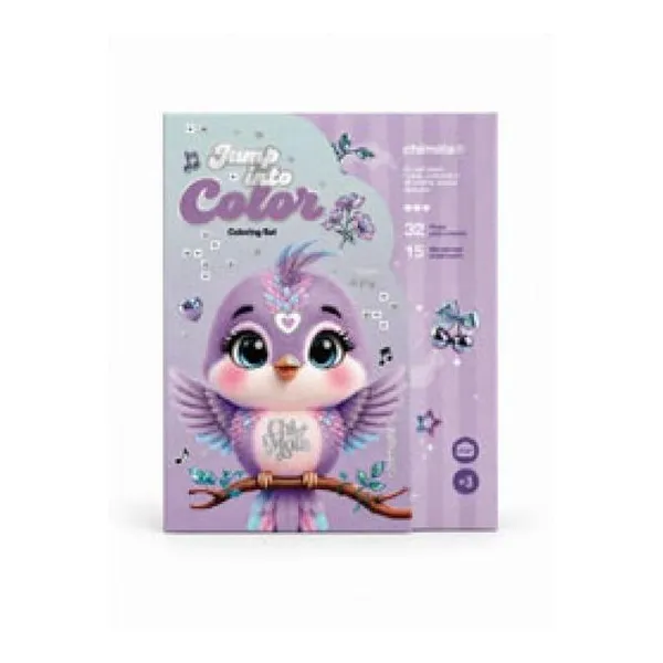 Coloring set xl colibrí