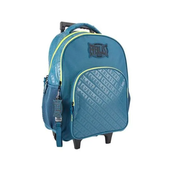 Mochila 18" con carro con estampa everlast