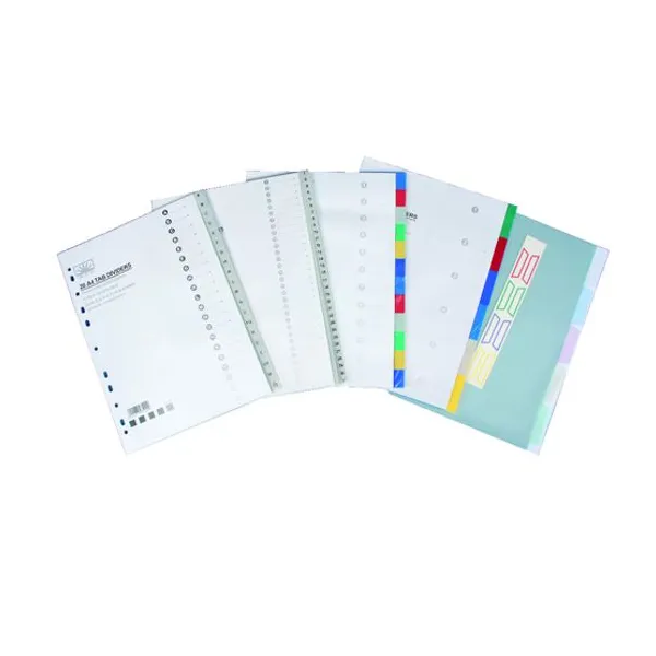 Separador pvc the-pel tamaño a4 índice a/z