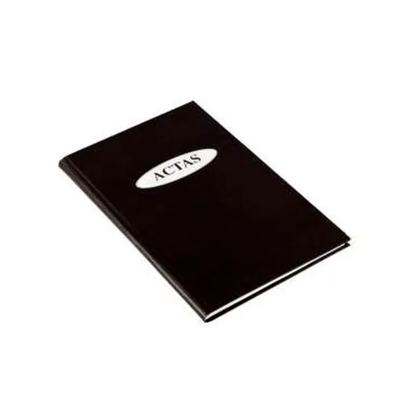 Libro de actas clochet 2 manos 17x26 cm 100 hojas potosi