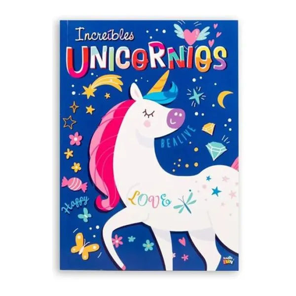 Increibles unicornios para pintar 28 20 cm