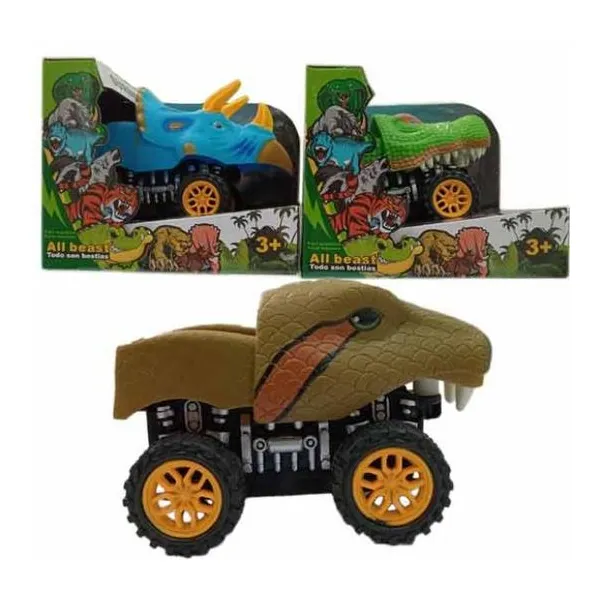 Auto animal a friccion 18x15x12 cm