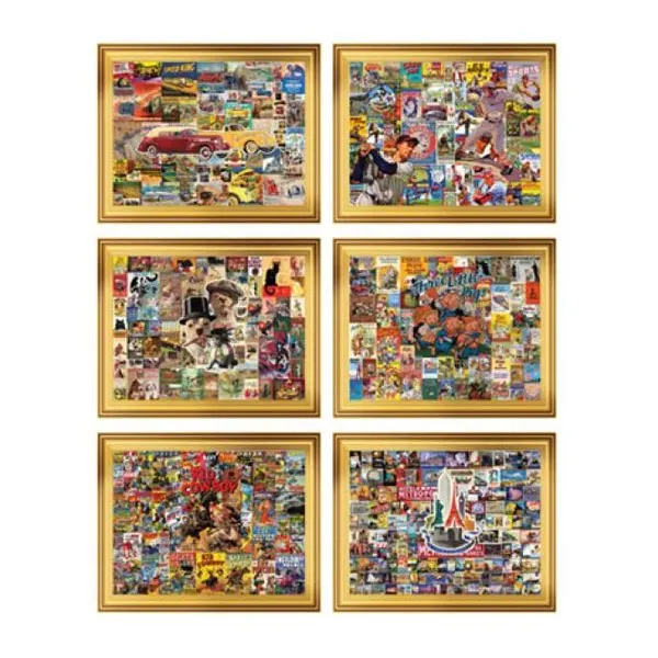 Ki puzzles - rompecabezas colección vintaje 550 piezas surtido