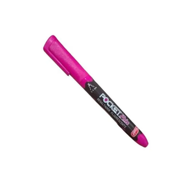 Resaltador trabi pocket fluo rosa