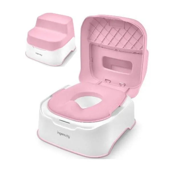 Ingenuity pelela prepare to potty rosa 3 en 1