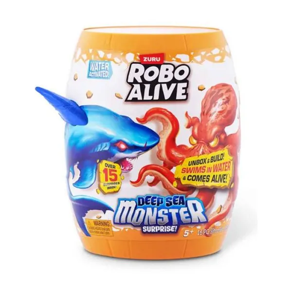 Robo alive deep sea monster barril sorpresa 25 cm