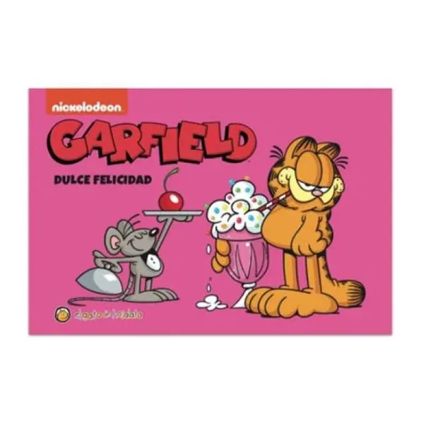 Dulce felicidad - garfield y sus amigos 13x19 cm