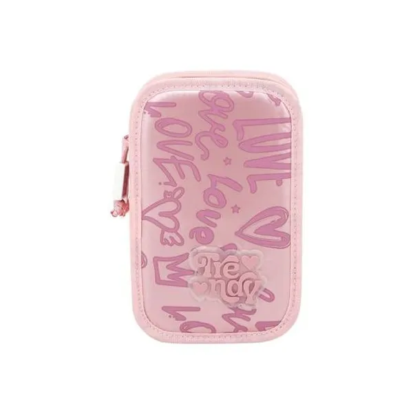 Cartuchera 2 pisos love 15x23x5 cm Trendy