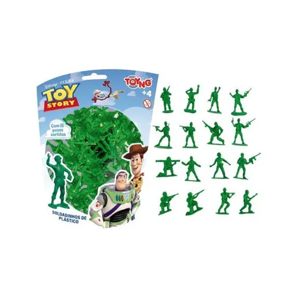 Soldaditos toy story 47pzs en bolsa 15x20 cm