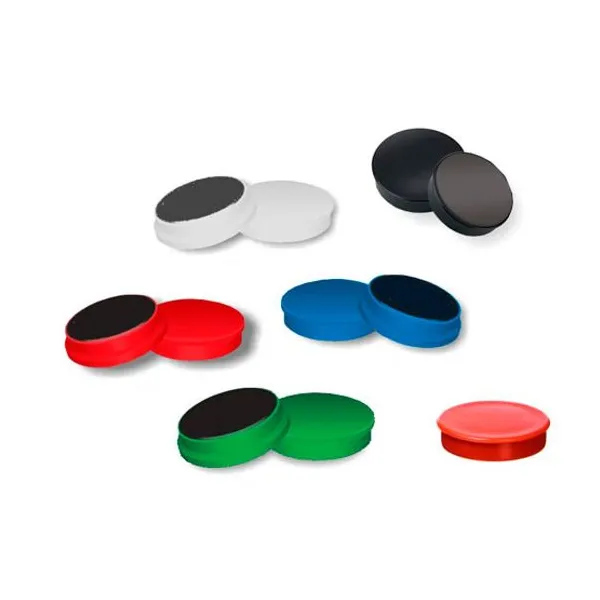 Imanes top board red.30 mmcolor verde caja x10 unid.