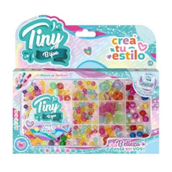 Set de bijouterie con caja plástica para guardar
