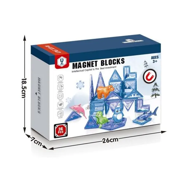 Bloques magnéticos animales marinos.