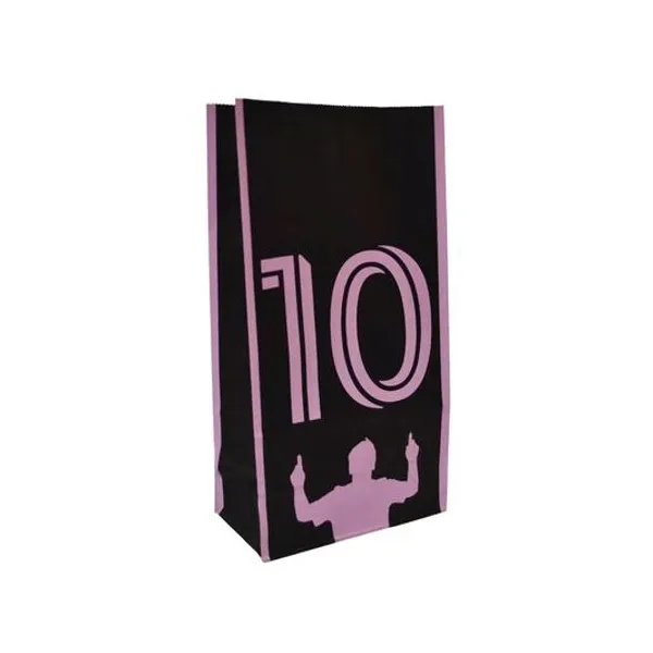 Bolsa cotillon inter 10 negra 12.5x07x24.5 cm x unidad