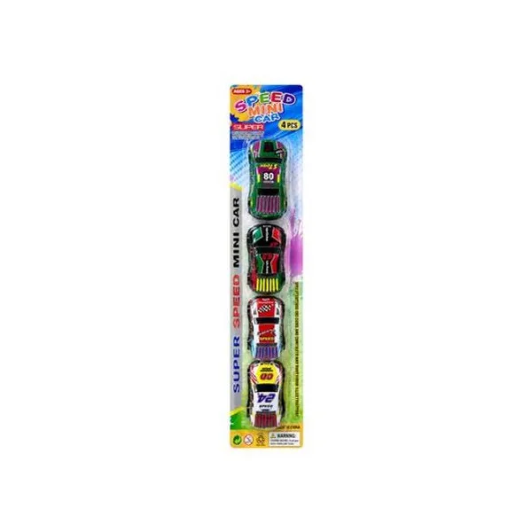 Camioneta 8 cm x4 en blister 7x42 cm