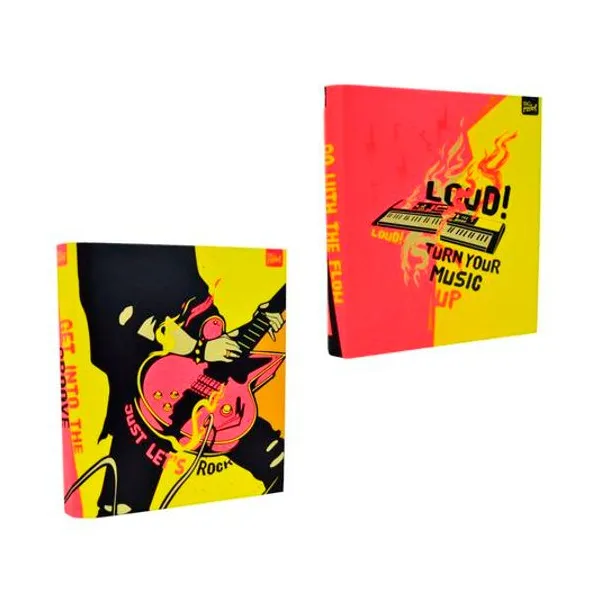 Carpeta a4 2x40 rock x1 modelos surtidos ppr