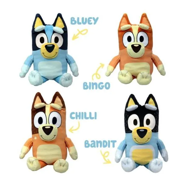Peluches ty Bluey 15 cm super suaves y llenos de colores