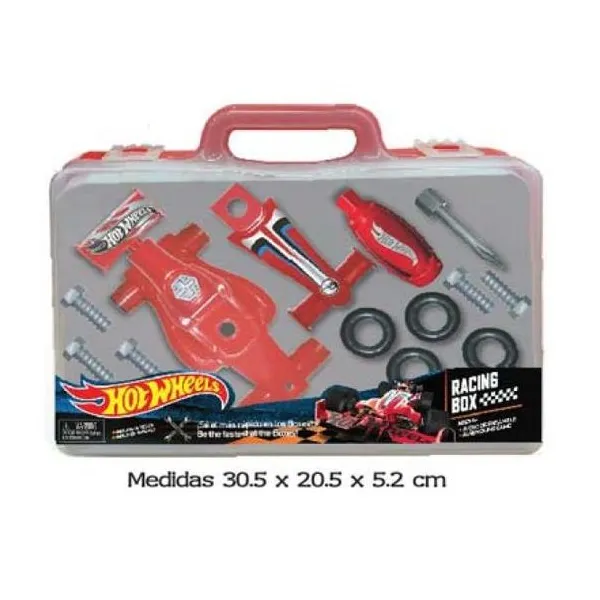 Hot Wheels - set armable en maletin rigido