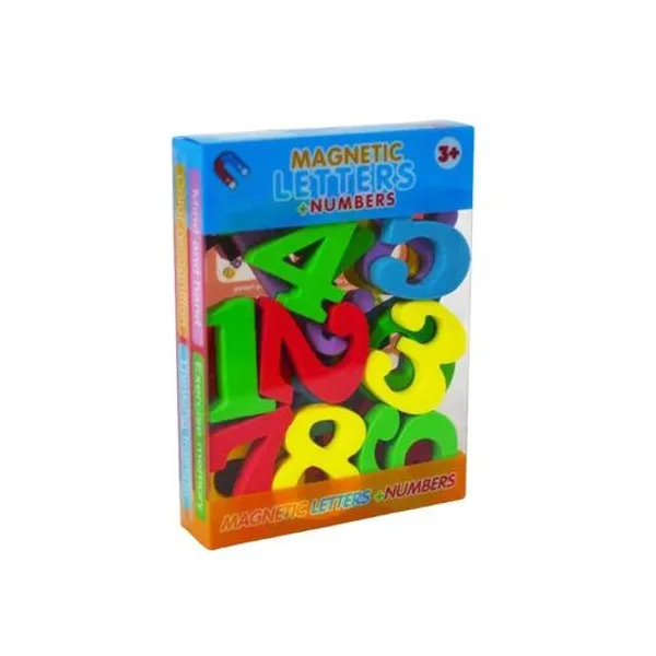Set de números magneticos 26 piezas en caja 9x12x2 cm