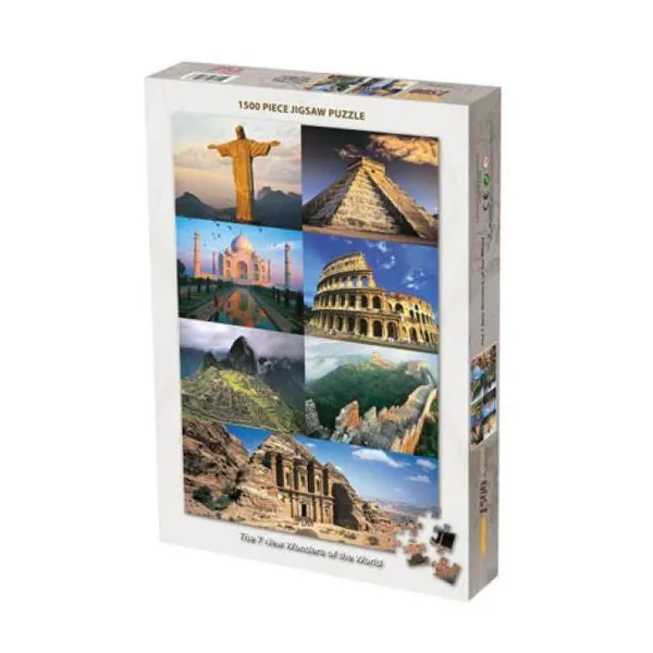 Puzzle 1000 pzas las 7 maravillas (150-027)