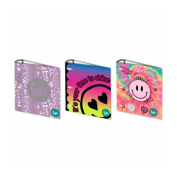 Carpeta carta 3x40 footy smile x unidad modelos surtidos inkdrop
