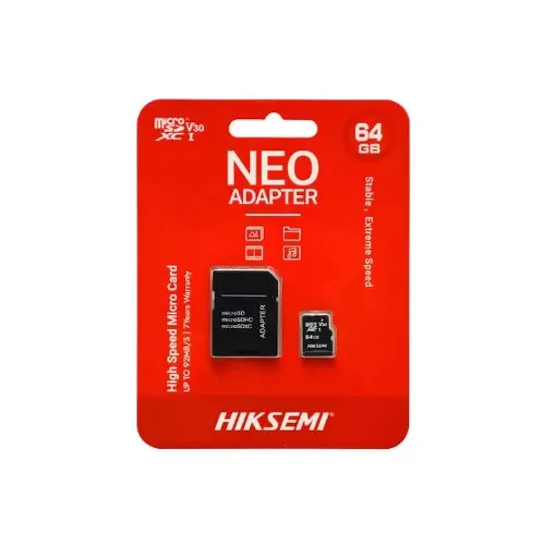 Tarjeta de memoria hiksemi micro sdhc 64 gb c.10