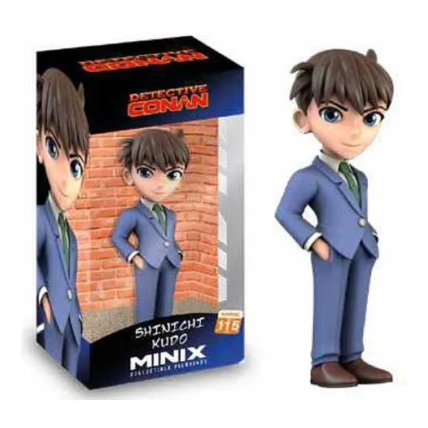 Minix- figuras de vinilo coleccionables 12 cm surtido detective conan - jimmy k