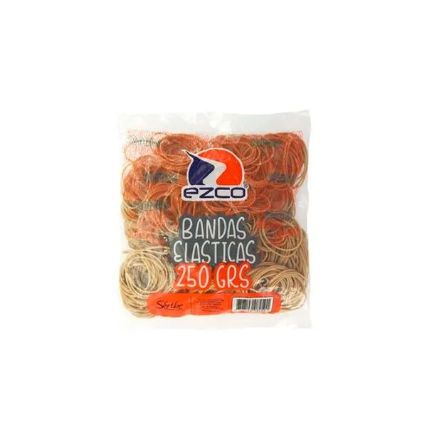 Bandas elasticas 38 mm 250 g en bolsa Ezco