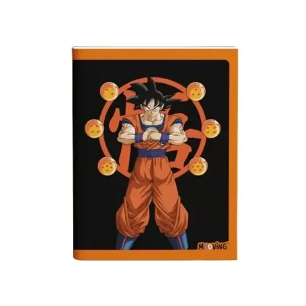 Cuaderno tapa flexible Mooving dragon ball 48 hjs.raya