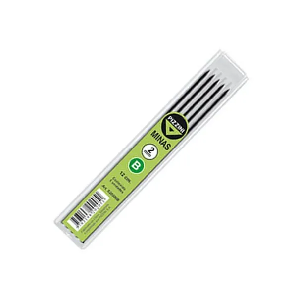 Tubo de minas Pizzini 2 mmb x6 unid.