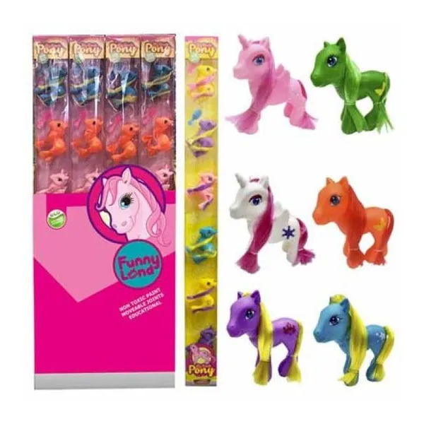 Animales en tubo ponys