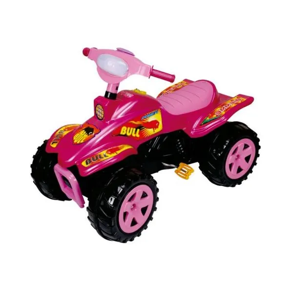 Cuatriciclo bull fucsia