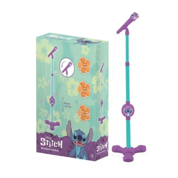 Microfono a pilas Stitch